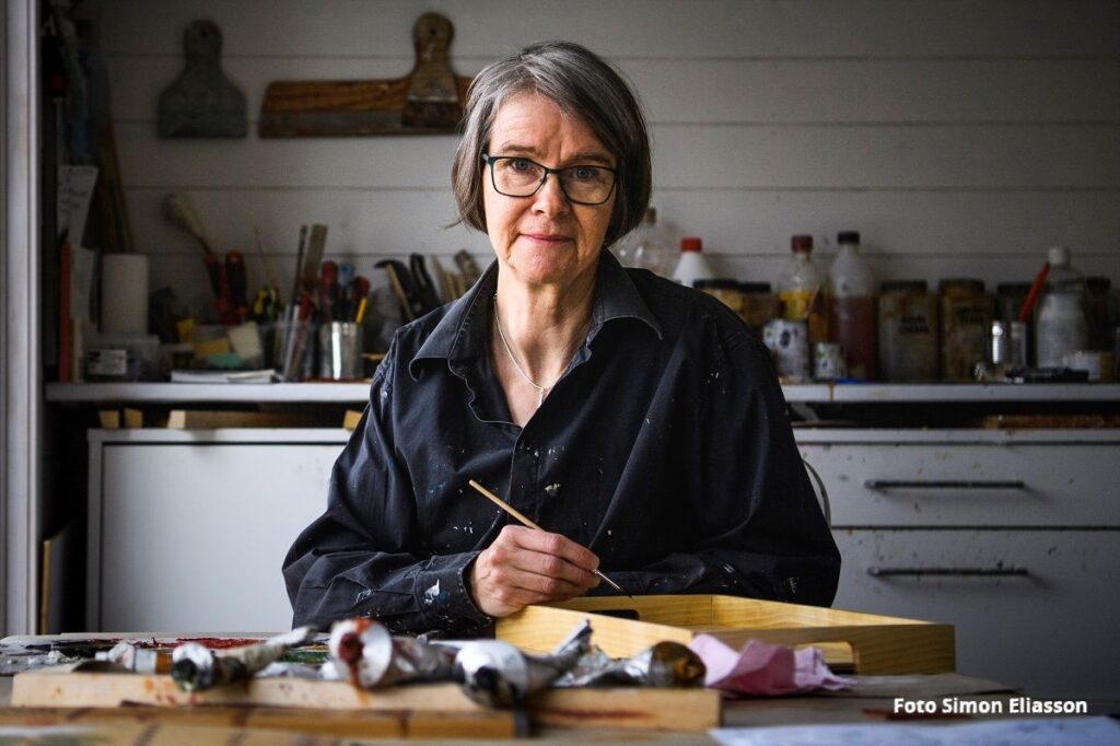 Gunnel Tjäder porträtt