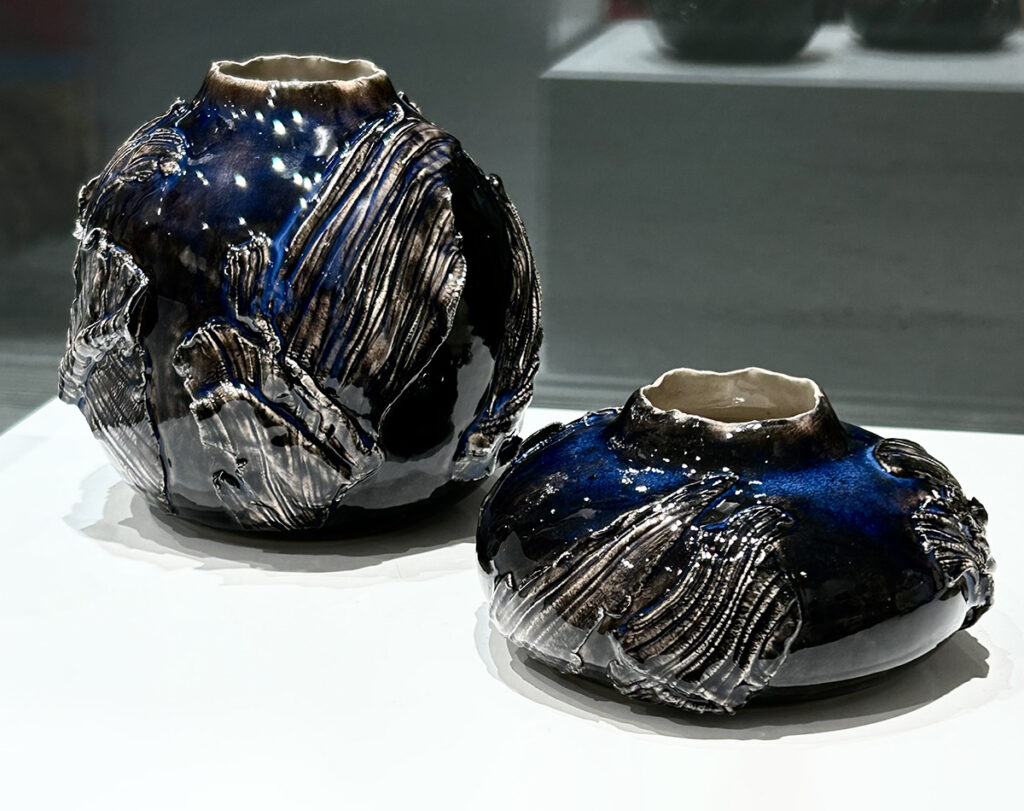Ann-Louice Abrahamsson Unique stoneware vases