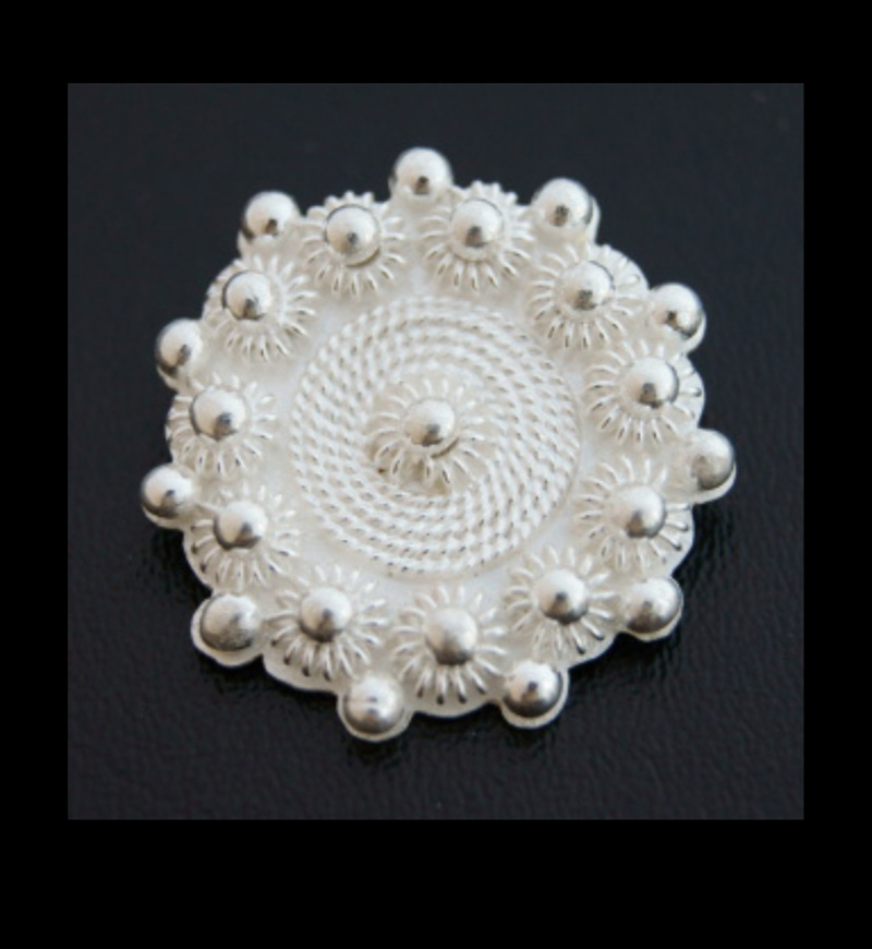 Göran Söderström Brosch i filigran, silver