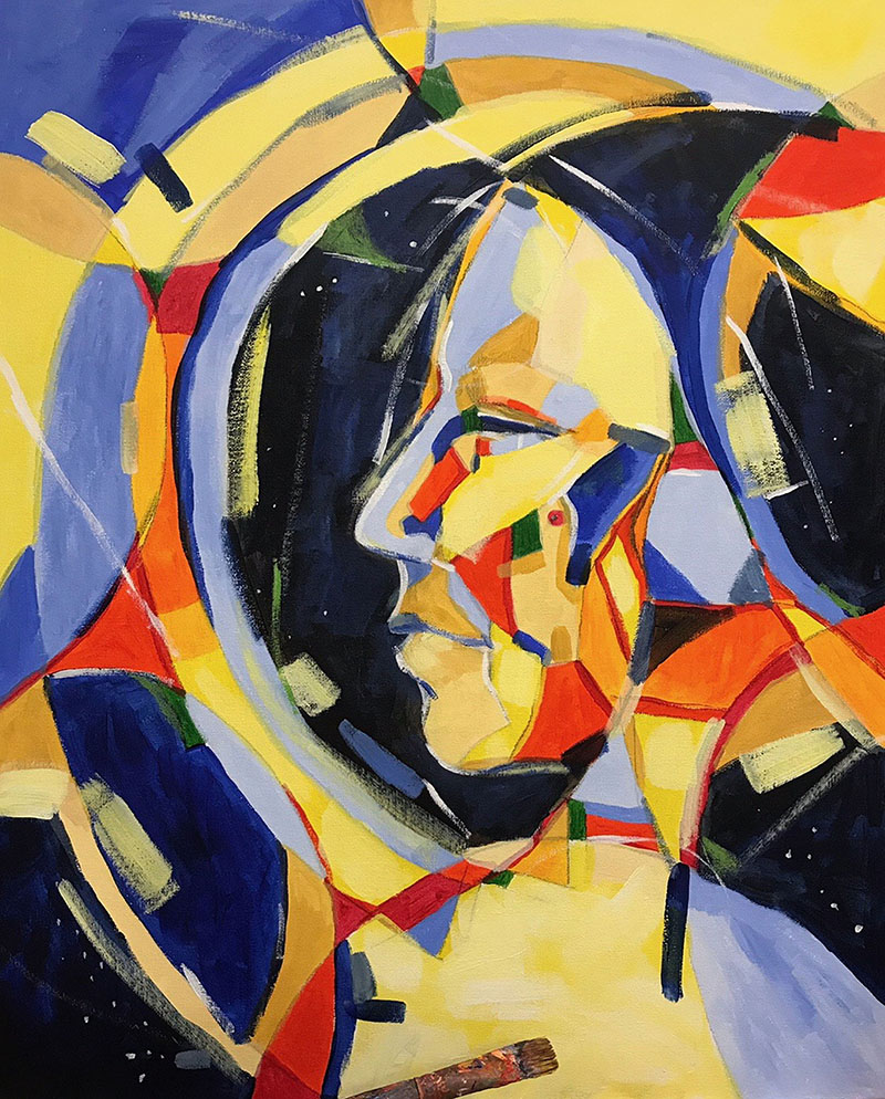 Ulrika Tapio Blind Målning profil