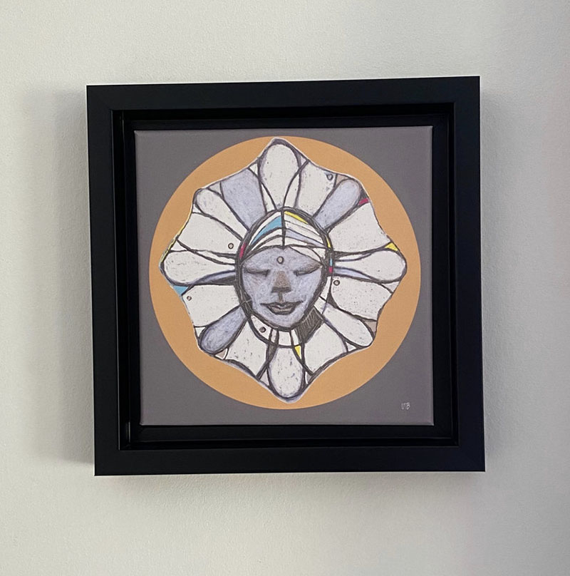 Ulrika Tapio Blind Tacksamhet, print